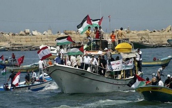 以色列國防部：加沙地帶捕魚區範圍從距海岸線15海里縮減至距海岸線8海里。（圖源：互聯網）