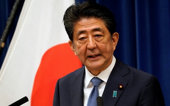 因健康亮紅燈而請辭卸任的日本首相安倍晉三。（圖源：互聯網）