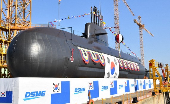 “安武”號潛艇。（圖源：韓國海軍）