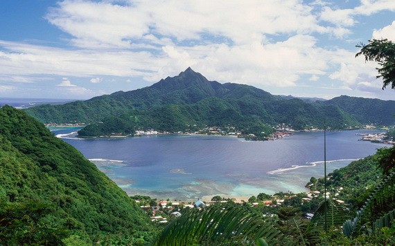 南太平洋島國的薩摩亞19日通報首例新冠肺炎確診病例。圖為薩摩亞一瞥。（圖源：Getty Images）