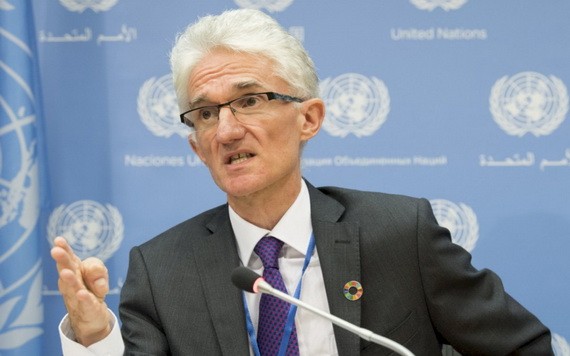 聯合國負責人道主義事務的副秘書長洛科克。（圖源：Getty Images）