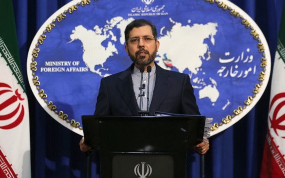 伊朗外交部發言人哈蒂布扎德。（圖源：Getty Images）