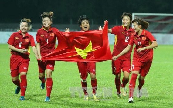 越南女子球隊。（圖源：互聯網）