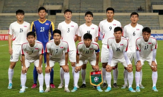 朝鮮男足隊。（圖源：Getty Images）