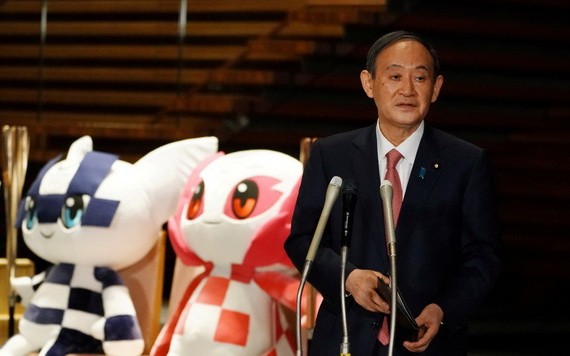 菅義偉傳可能在東京奧運會和殘奧會後，提前舉行大選。（圖源：路透社）