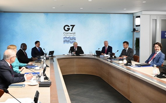 G7領導人峰會提出全球基礎設施新倡議。（圖源: CNN）