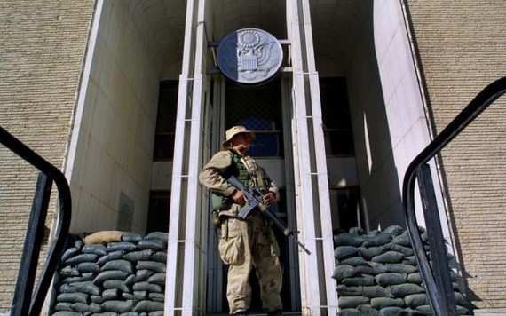 美國駐阿富汗大使館。（圖源：Getty Images）