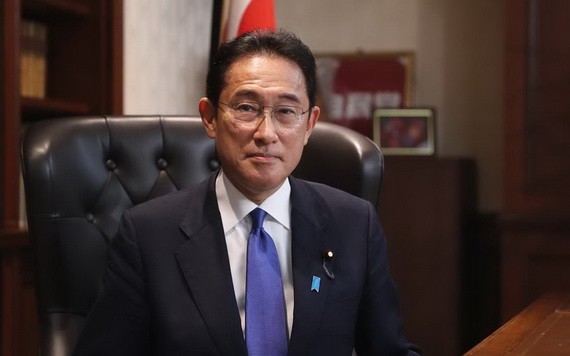 9月29日，日本執政自民黨選出64歲的岸田文雄出任第27任總裁。（圖源：新華社）