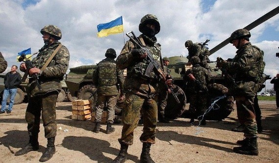 烏克蘭邊防部隊。（圖源：互聯網）