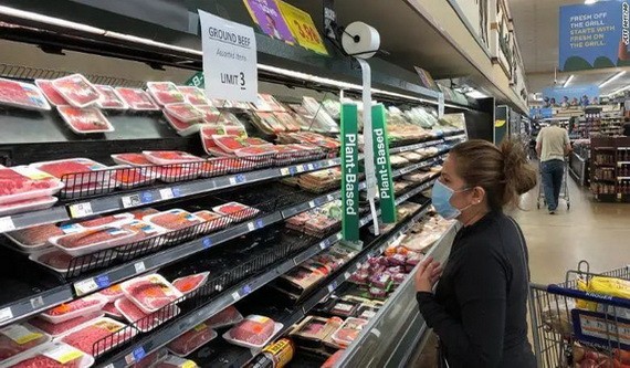 食品價格上漲影響消費者的選購。（圖：推特）