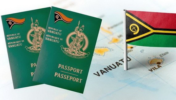 瓦努阿圖“黃金護照”。（圖：互聯網）