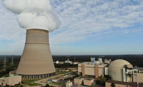德國西北部的埃姆斯蘭核電站。（圖：Courtesy）