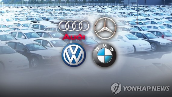 韓國2022年進口車註冊登記量首次突破300萬輛。（示意圖：韓聯社）