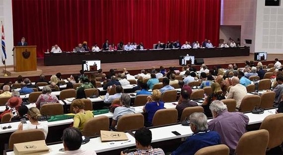 第五届“世界平衡”国际会议是纪念古巴民族英雄何塞·马蒂诞辰170周年的系列活动之一。（图：Prensa Latina）