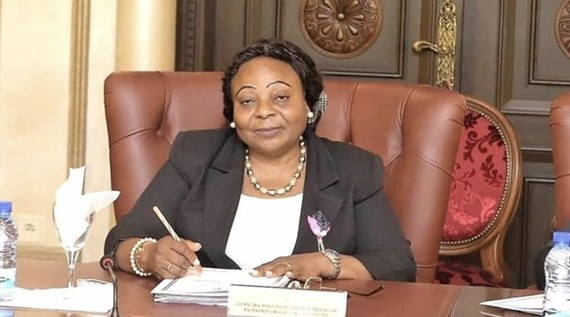 赤道几内亚新任总理 曼努埃拉‧罗加‧博特伊。（图：cgtn.com）