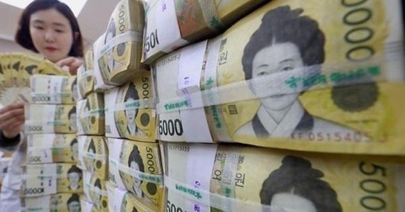 5万韩元纸币。（图：互联网）