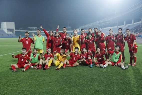 越南U20女足队。（图：VFF）