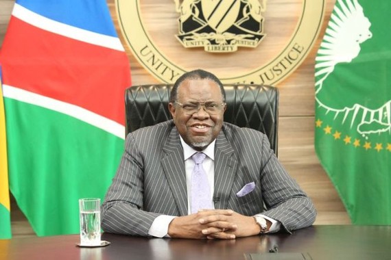 纳米比亚总统哈格‧戈特弗里德‧根哥布。（图：Namibia Presidency）