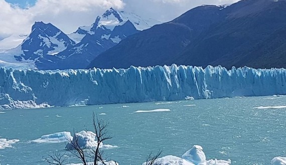 阿根廷圣克鲁斯省的洛斯冰川国家公园。（图：联合国）