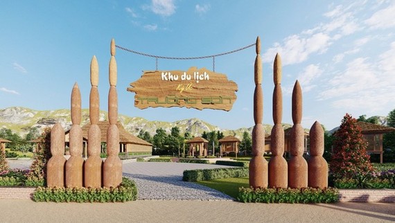 长山记忆旅游区模型主要以战争废弃物来建造。