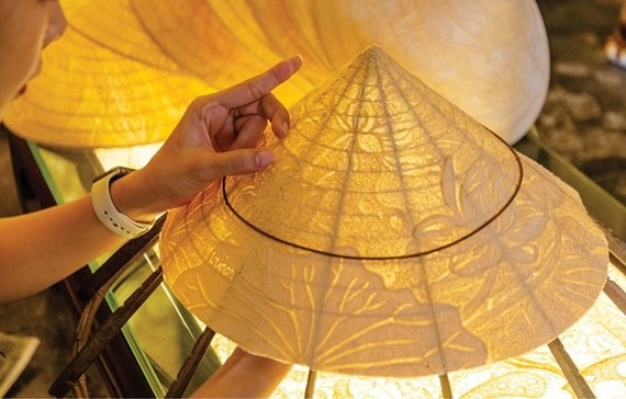 越南的竹笠帽。