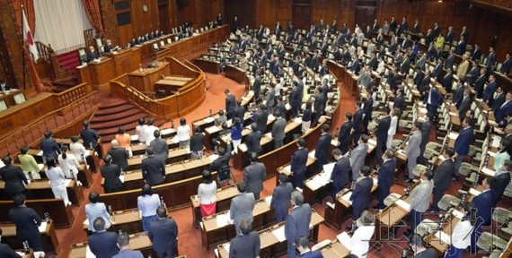 6月7日，日本防卫产业的《生产基础强化法》在参院全体会议上获得通过并成立。（图：共同社）