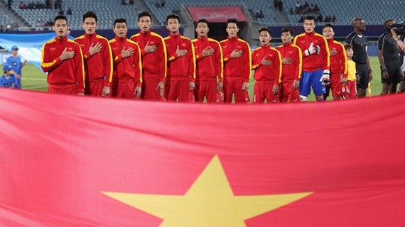 越南U20足球隊。（圖片來源：互聯網）