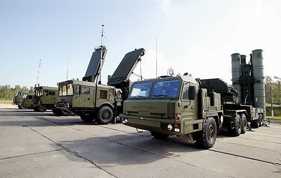 俄軍S-400遠程防空導彈系統