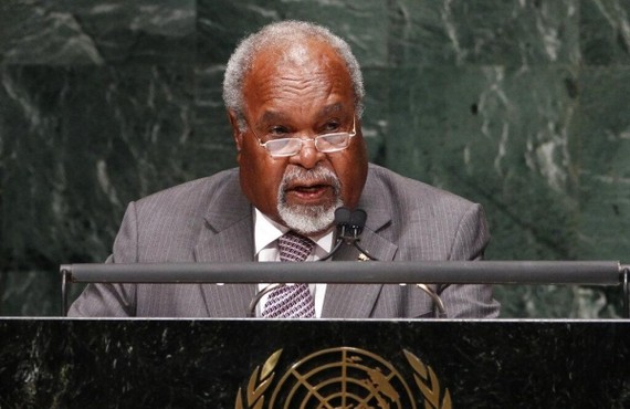 巴布亞新幾內亞獨立國原總理邁克爾‧索馬雷