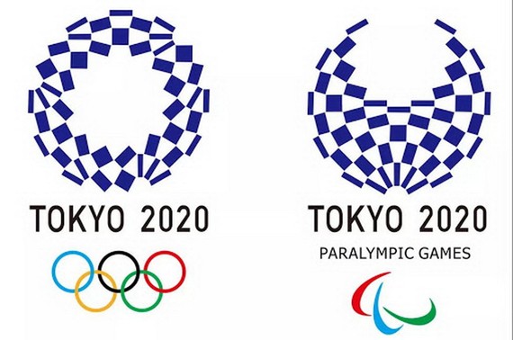 東京奧運會標誌。