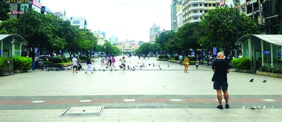 阮惠步行街明日上午交通管制