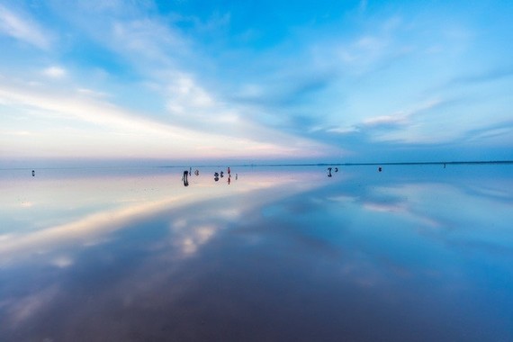 太平無極海吸引眾多遊客。