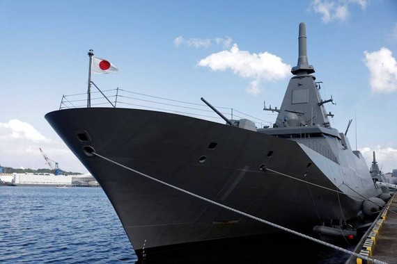 日本政府人士透露，日本政府正在協調向印度出口護衛艦「通信天線」。（圖：路透社）