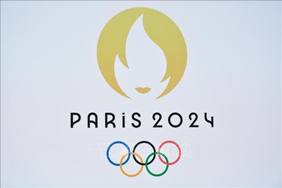 2024年夏季奥林匹克运动会横幅。