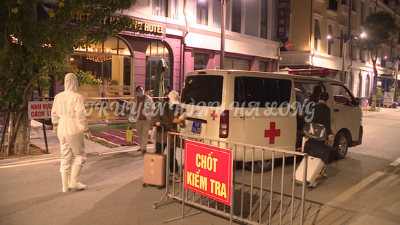 職能機關封鎖病人曾下榻的酒店。