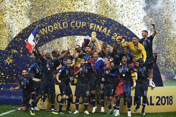 法國贏得2018年世界盃（圖源：互聯網）
