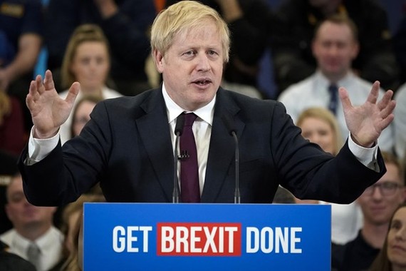 Đảng Bảo thủ Anh nắm chắc chiến thắng Đảng Bảo thủ của Thủ tướng Anh Boris Johnson nắm chắc chiến thắng. Nguồn: VOX