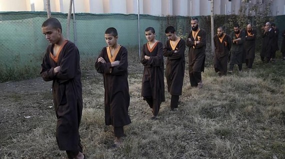 Rất nhiều chiến binh IS bị bắt giữ lần này là người nước ngoài. Nguồn: AP