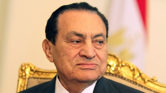 Cựu Tổng thống Ai Cập Hosni Mubarak. Ảnh: Sky News