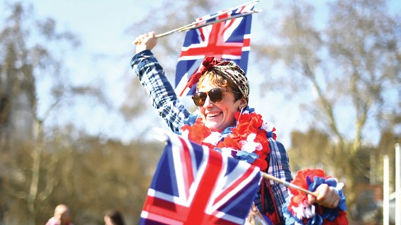 Một người dân Anh ủng hộ Brexit