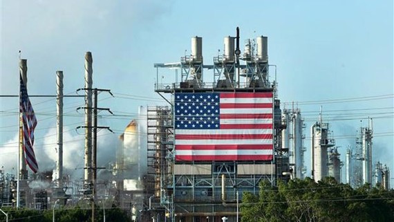 Cơ sở lọc dầu Wilmington của Mỹ ở Los Angeles, California. Nguồn: TTXVN