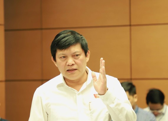 ĐBQH Phạm Phú Quốc: Tôi có quốc tịch Cộng hoà Síp, nhưng do gia đình bảo lãnh ĐBQH Phạm Phú Quốc. Ảnh: VIẾT CHUNG