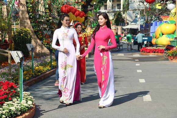 Đường hoa Cần Thơ rực rỡ trước giờ mở cửa ảnh 5