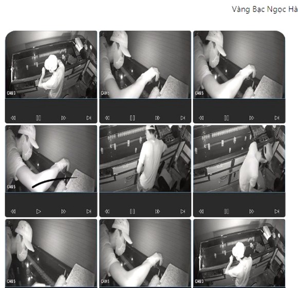 Treo thưởng 50 triệu đồng cho người cung cấp thông tin về đối tượng trộm tiệm vàng ảnh 1