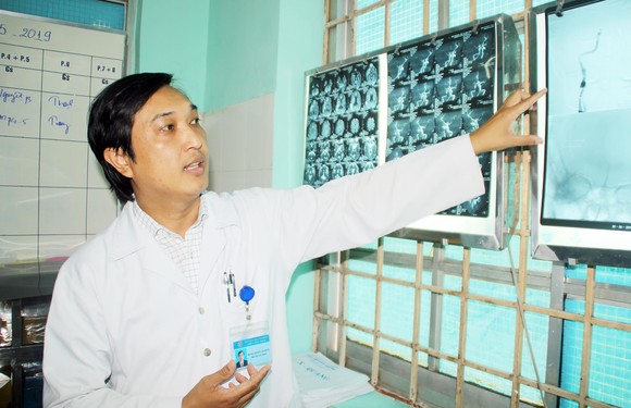Bình Định: Cứu chữa kịp thời một bệnh nhân nhồi máu não ảnh 1