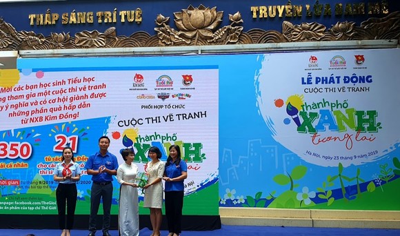 Phát động thi vẽ tranh “Thành phố xanh tương lai” ảnh 1