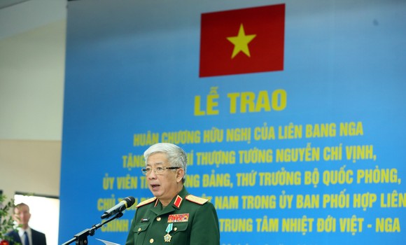 Tổng thống Putin tặng Thượng tướng Nguyễn Chí Vịnh Huân chương Hữu nghị của Liên bang Nga ảnh 2