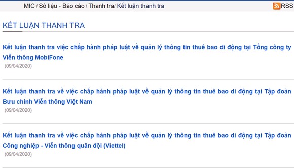 Viettel, VNPT, MobiFone bị xử phạt 270 triệu đồng do vi phạm trong quản lý thuê bao di động ảnh 1