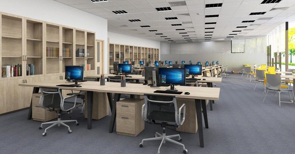 Khối nhà điều hành trung tâm Thành phố Giáo dục Quốc tế - IEC Quảng Ngãi chính thức đi vào hoạt động ảnh 11