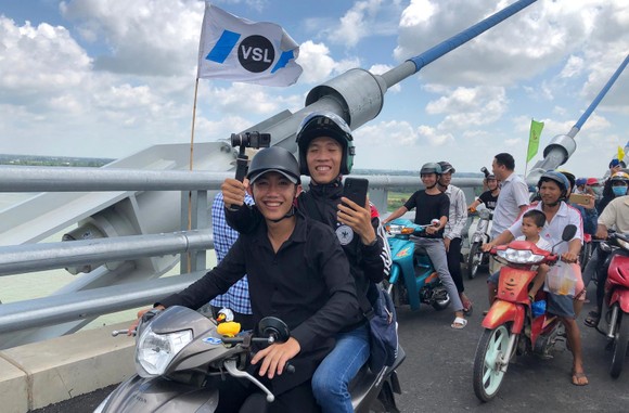 Khánh thành và chính thức thông xe cầu Vàm Cống ảnh 8